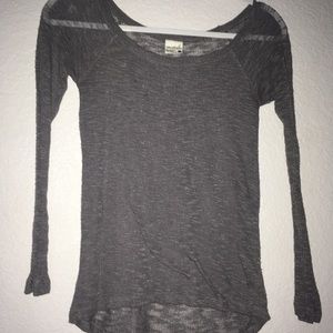 Grey Long Sleeved Shirt